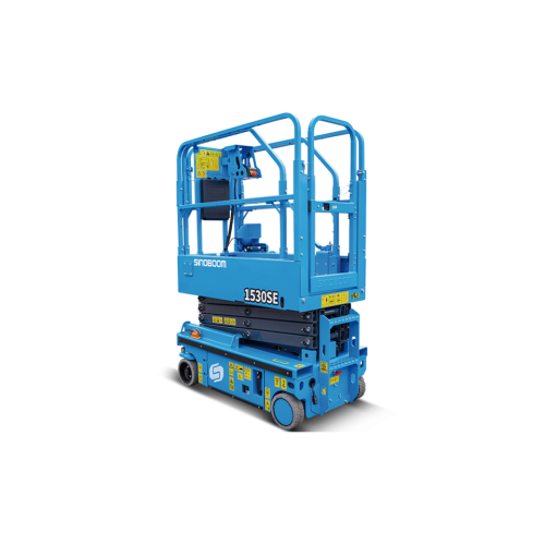 Ak�l� Makasl� Manlift  Platform 5.5 Metrelik (Sepet Uzatmal�)